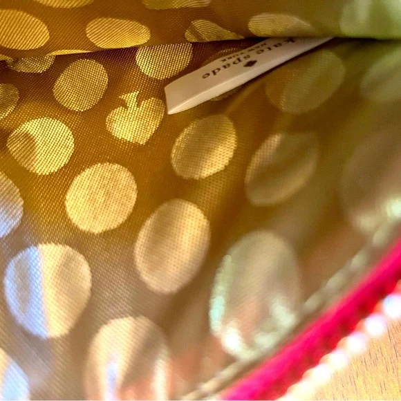 Kate Spade Pink Clutch/Wristlet 8” x 4 3/4” NWT - Picture 8 of 9